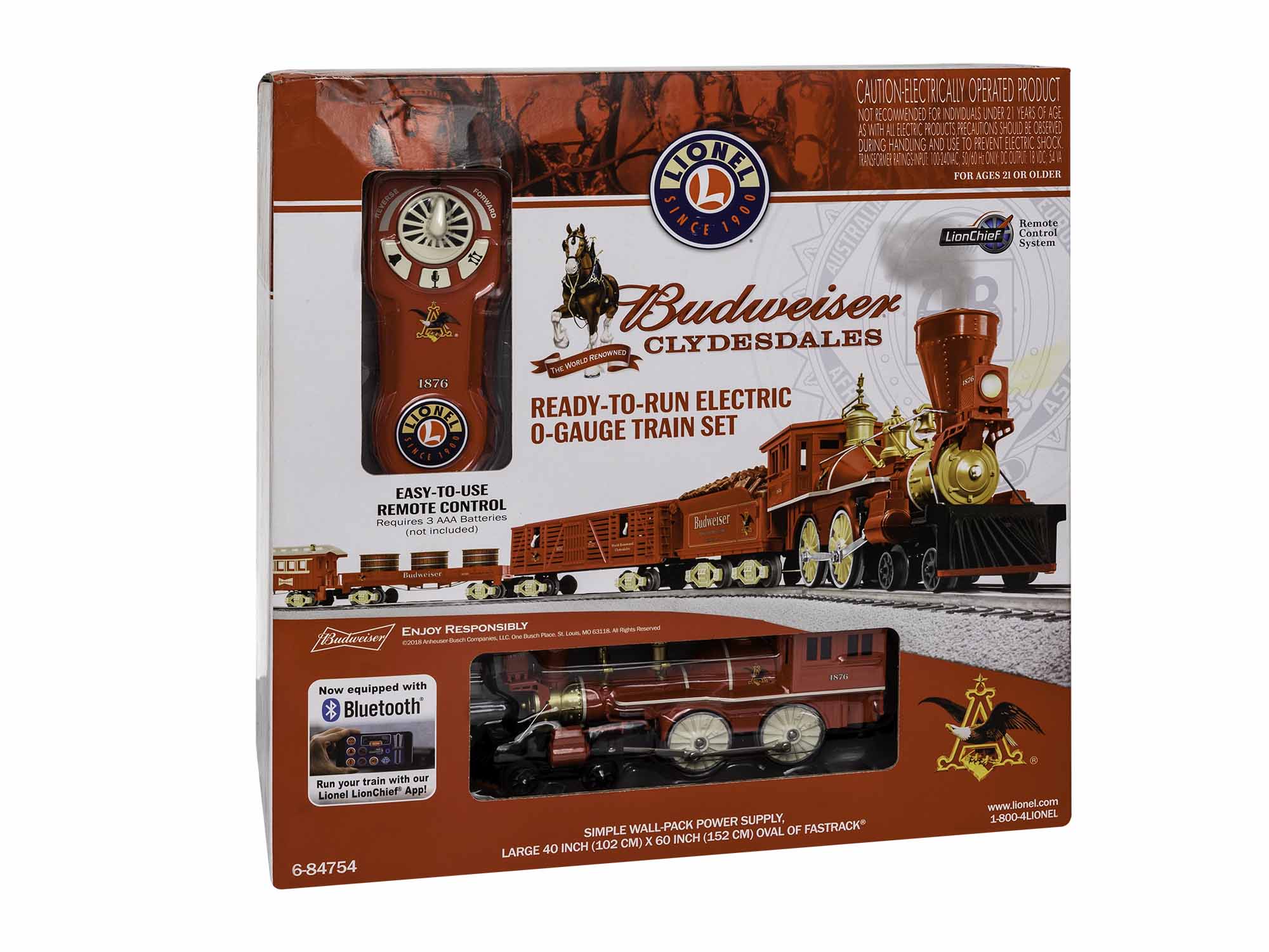 Budweiser train set discount